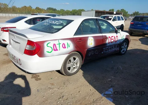 2002 Toyota Camry Se V6 from USA, damaged, VIN 4T1BF32K12U029988